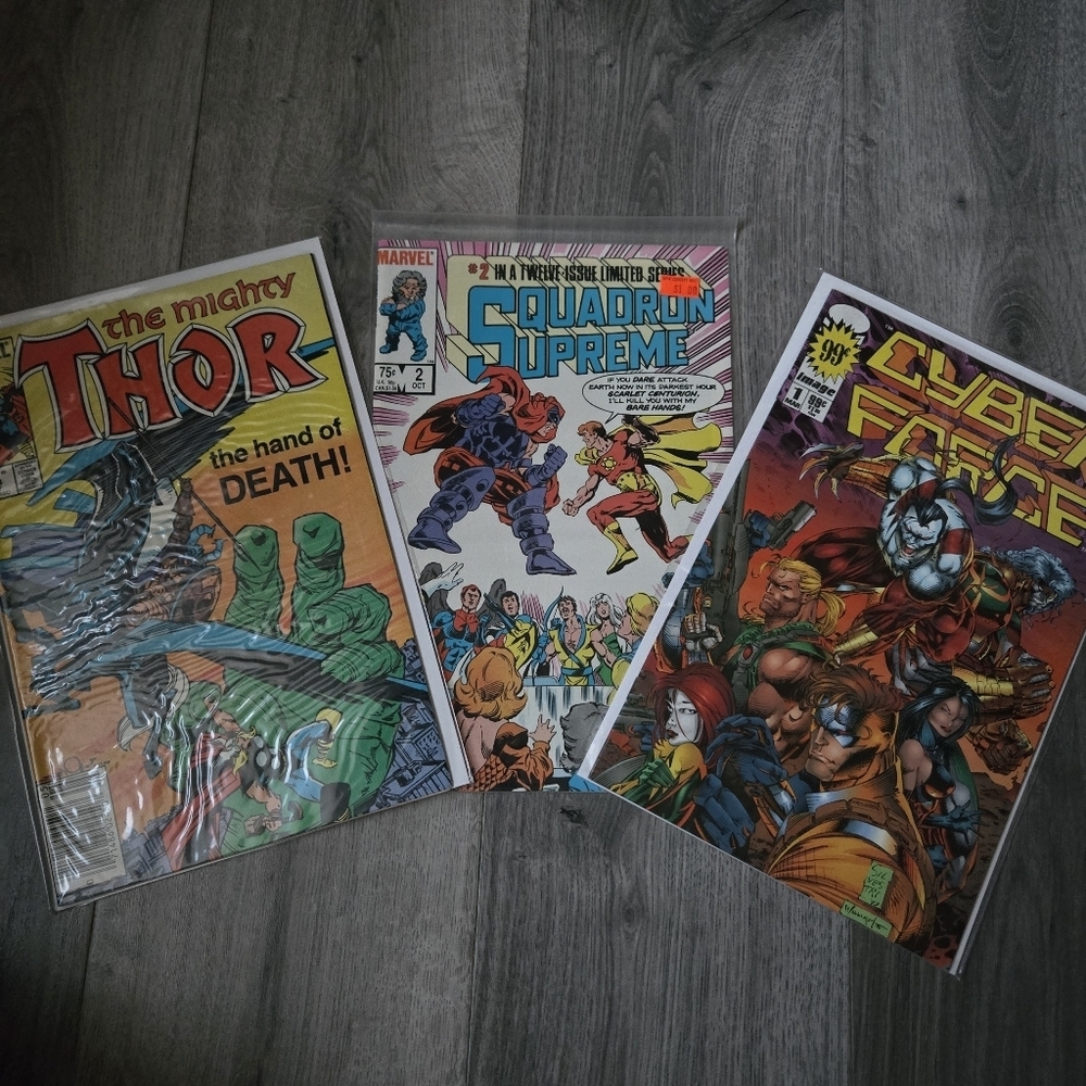 Comic Book Lot Of 3